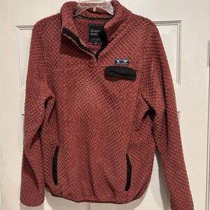 Simply Southern Maroon Teddy Jacket